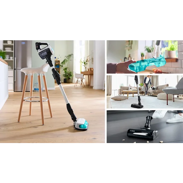 Unlimited 7 ProHygienic Aqua Аккумуляторный моющий пылесос 2 в 1 Белый - изображение 9