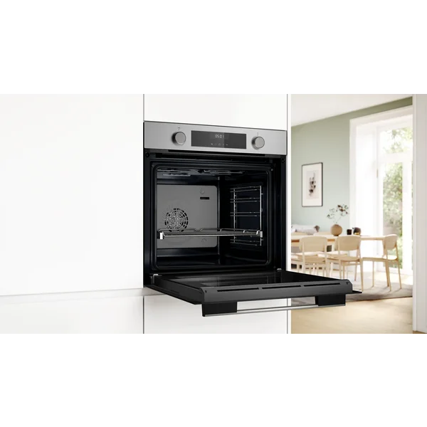 Serie|4 Духовой шкаф с функцией добавленного пара нерж сталь - изображение 5