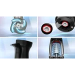 Погружной блендер 1000 ватт (+измельчитель 0,5л, измельчитель 1,25л, насадки для шинковки, тестомес, венчик, стакан) - миниатюра 4