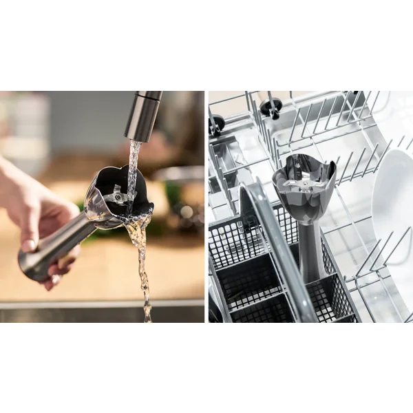 Погружной блендер 1000 ватт (+измельчитель 0,5л, измельчитель 1,25л, насадки для шинковки, тестомес, венчик, стакан) - изображение 9