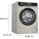 Serie|6 Стиральная машина 11 кг 1400 об/мин серебристая - миниатюра 9