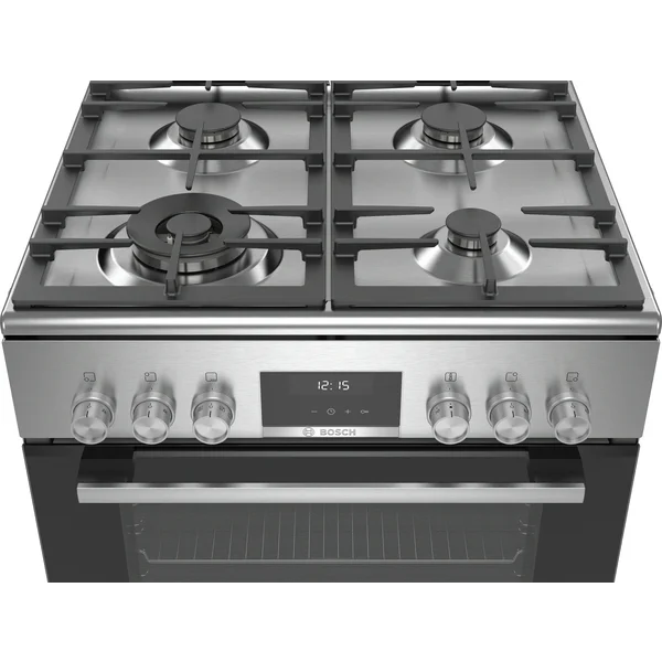 Serie|6 Плита комбинированная нерж сталь 4 газовые конфорки