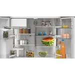 Serie|6 Отдельностоящий холодильник French-Door с диспенсером черная сталь - миниатюра 3