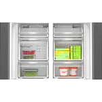 Serie|6 Отдельностоящий холодильник French-Door с диспенсером черная сталь - миниатюра 5