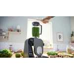 Кухонный комбайн с весами Mum5 1000 вт, черный (+овощерезка, мясорубка, блендер) - миниатюра 7