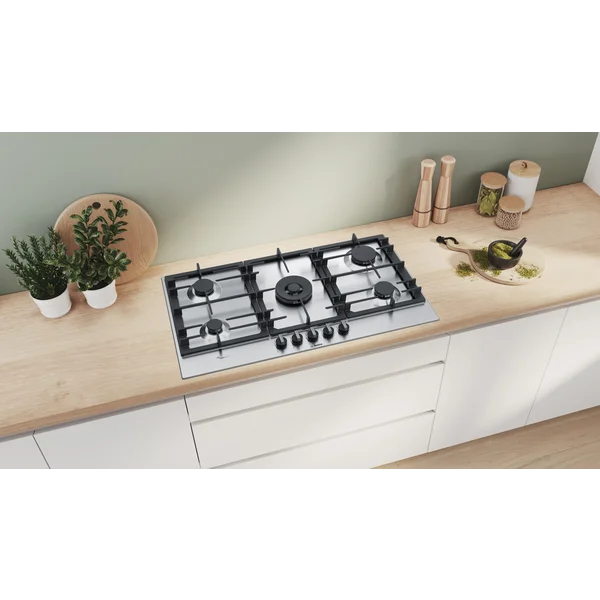 Serie|6 Газовая варочная панель 90 см нерж сталь - изображение 6