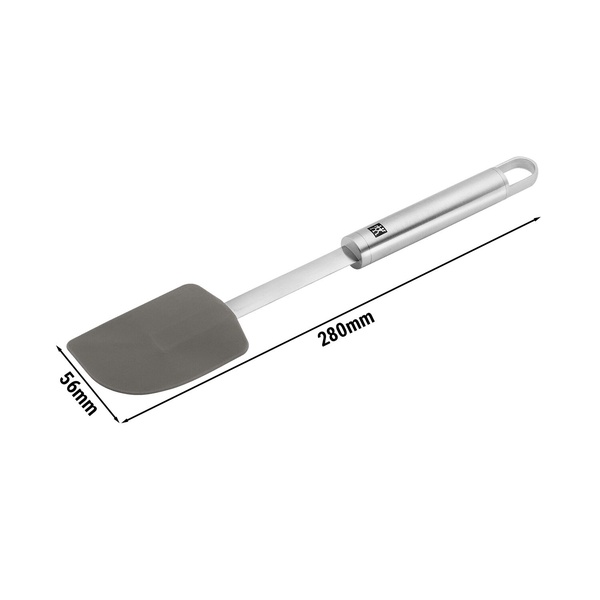 Лопатка для теста силиконовая 28см ZWILLING Pro, нержавеющая сталь