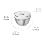 Набор вакуумных мисок 3 шт. S/M/L ZWILLING Fresh&Save, нержавеющая сталь - миниатюра 5