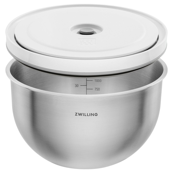Набор вакуумных мисок 3 шт. S/M/L ZWILLING Fresh&Save, нержавеющая сталь - изображение 6