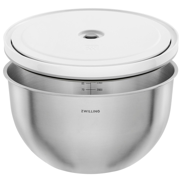 Набор вакуумных мисок 3 шт. S/M/L ZWILLING Fresh&Save, нержавеющая сталь - изображение 8