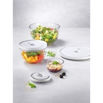 Набор вакуумных мисок 3 шт. S/M/L ZWILLING Fresh&Save, стекло - миниатюра 16