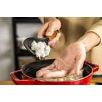Ложка для риса силиконовая 22см STAUB, черная - миниатюра 7