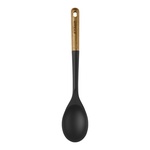 Ложка сервировочная силиконовая 31см STAUB, черная - миниатюра 1