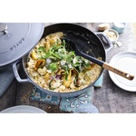 Ложка сервировочная силиконовая 31см STAUB, черная - миниатюра 6