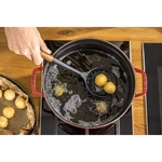 Шумовка силиконовая 31см STAUB, черная - миниатюра 8