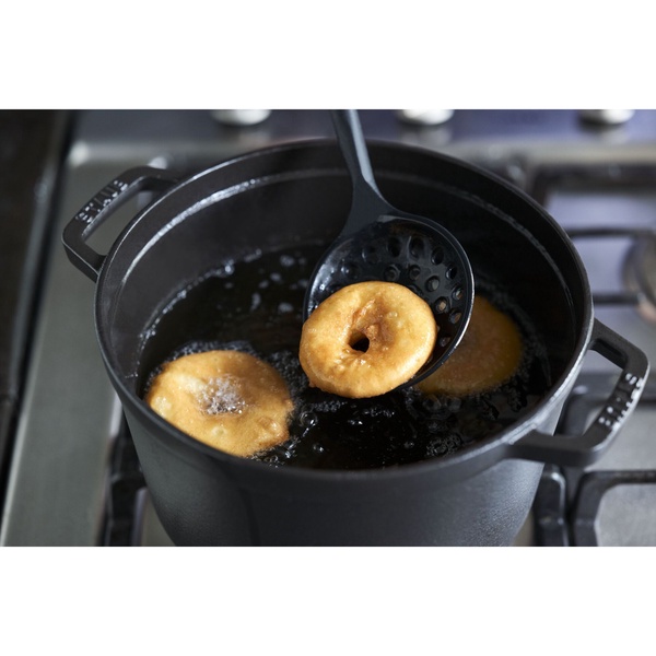 Шумовка силиконовая 31см STAUB, черная - изображение 5