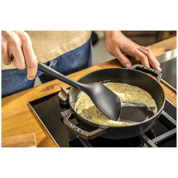 Лопатка силиконовая 31см STAUB, черная