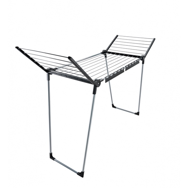 Сушилка для белья LEIFHEIT Pegasus 150 Solid Slim, чёрная - изображение 3