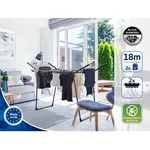 Сушилка для белья LEIFHEIT Pegasus 180 Solid Slim, чёрная - миниатюра 5