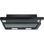 Serie|2 Вытяжка телескопическая 60 см черная - миниатюра 1