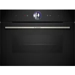 Serie|8 Компактный встроенный духовой шкаф с пароваркой 60 х 45 см черный - миниатюра 1