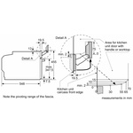 Serie|8 Компактный встроенный духовой шкаф с пароваркой 60 х 45 см черный - миниатюра 10