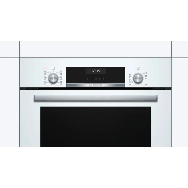 Serie|6 Духовой шкаф с функцией добавленного пара белый