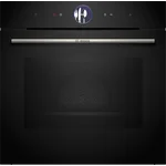 Serie|8 Духовой шкаф с пароваркой черный - миниатюра 1