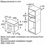Serie|8 Встраиваемая полностью автоматическая кофемашина - миниатюра 7