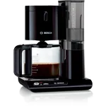 Капельная кофеварка черная - миниатюра 1