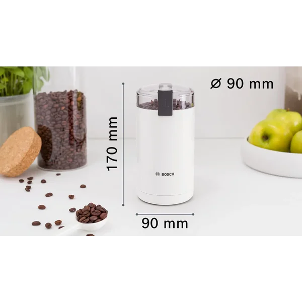 Кофемолка белая