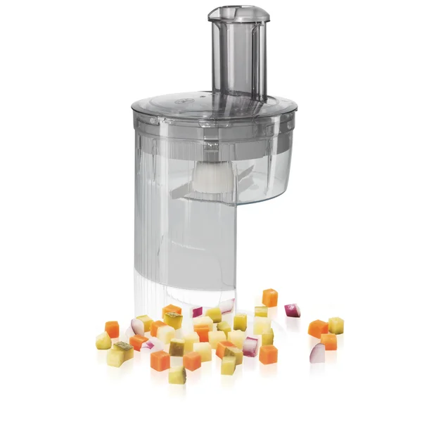 Кухонный комбайн 900 ватт (+овощерезка, кубикорезка, блендер, мясорубка, соковыжималка для цитрусовых)  - изображение 3