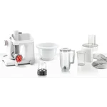 Кухонный комбайн 1000 ватт (+овощерезка, измельчитель для специй, блендер 1,25л, мясорубка) - миниатюра 4