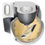 Кухонный комбайн 1000 ватт (+измельчитель, блендер 0,5л, мясорубка, соковыжималка для цитрусовых) серый - миниатюра 4